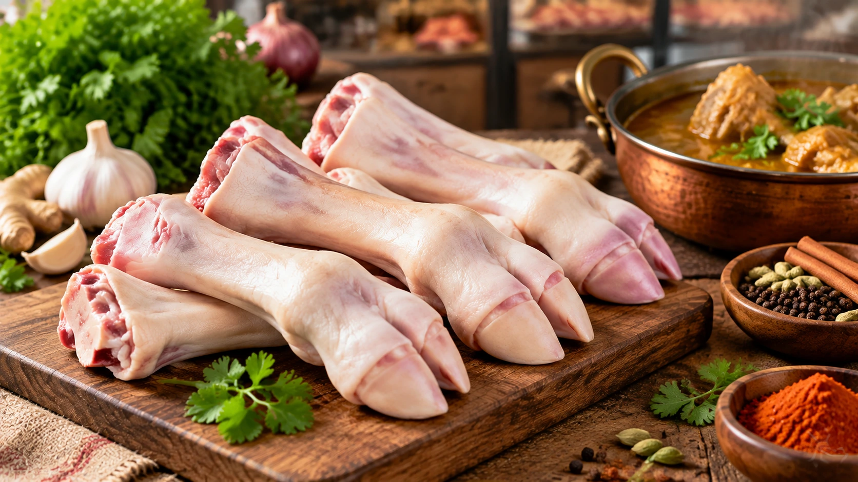 fresh goat paya